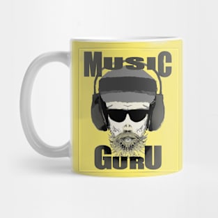 Music 80's Retro DJ Vynyl Guru Mug